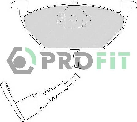 Profit 5000-1398 C - Set placute frana,frana disc aaoparts.ro