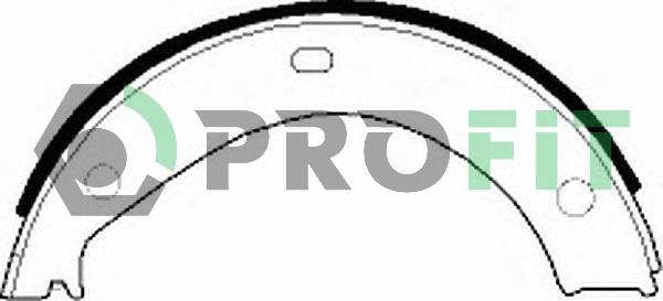 Profit 5001-0272 - Set saboti frana aaoparts.ro
