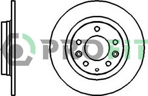 BOSCH 0 986 479 B77 - Disc frana aaoparts.ro