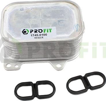 Profit 1745-0100 - Radiator ulei, ulei motor aaoparts.ro