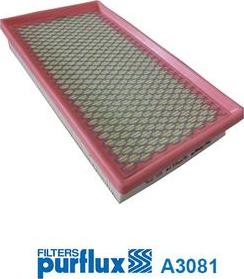 Purflux A3081 - Filtru aer aaoparts.ro