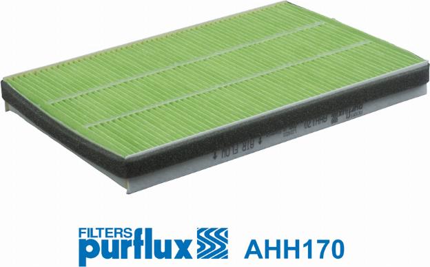 Purflux AH170 - Filtru, aer habitaclu aaoparts.ro