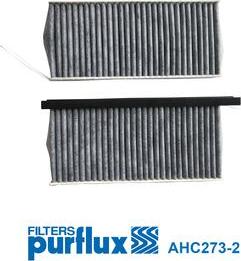 Purflux AHC273-2 - Filtru, aer habitaclu aaoparts.ro