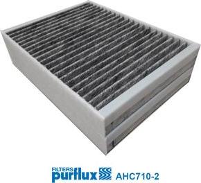 Purflux AHC710-2 - Filtru, aer habitaclu aaoparts.ro