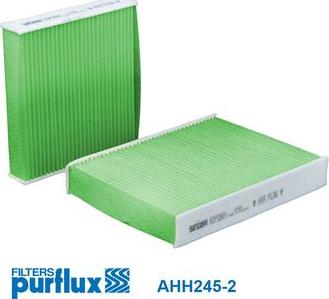 Purflux AHH245-2 - Filtru, aer habitaclu aaoparts.ro