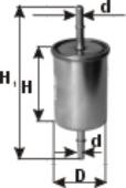 PZL Filters FPW092 - Filtru combustibil aaoparts.ro