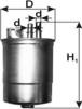 PZL Filters PD744 - Filtru combustibil aaoparts.ro