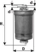 PZL Filters PDS743 - Filtru combustibil aaoparts.ro