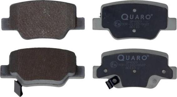 QUARO QP4929 - Set placute frana,frana disc aaoparts.ro