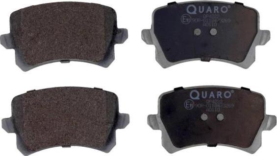 QUARO QP4222 - Set placute frana,frana disc aaoparts.ro