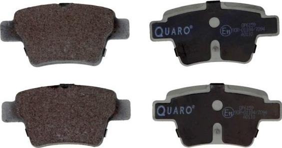 QUARO QP6159 - Set placute frana,frana disc aaoparts.ro