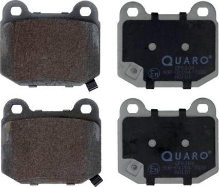 QUARO QP6104 - Set placute frana,frana disc aaoparts.ro