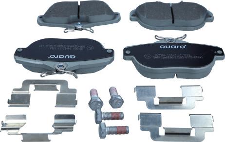 QUARO QP0900 - Set placute frana,frana disc aaoparts.ro