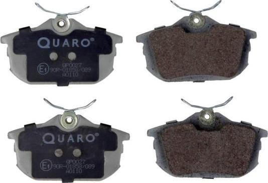 QUARO QP0027 - Set placute frana,frana disc aaoparts.ro