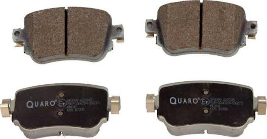 QUARO QP0399 - Set placute frana,frana disc aaoparts.ro