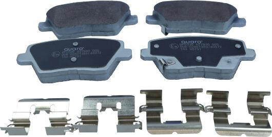 QUARO QP0336 - Set placute frana,frana disc aaoparts.ro