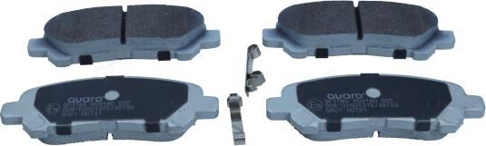 QUARO QP1586 - Set placute frana,frana disc aaoparts.ro