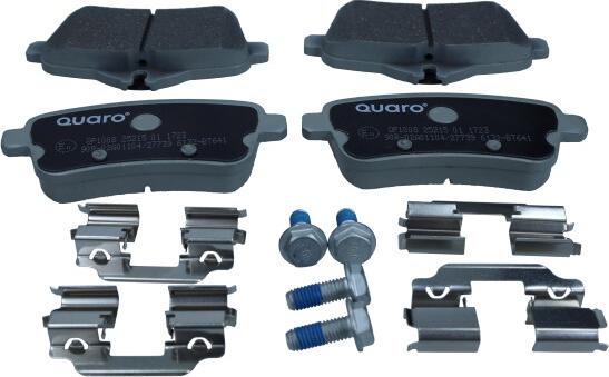 QUARO QP1008 - Set placute frana,frana disc aaoparts.ro