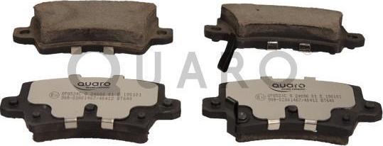 QUARO QP8524C - Set placute frana,frana disc aaoparts.ro