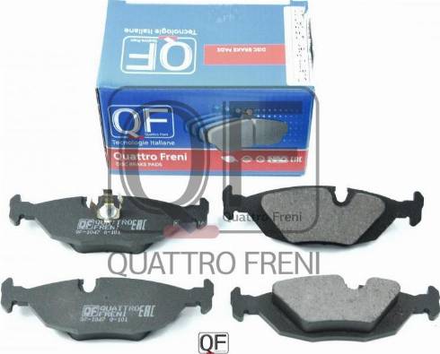 Quattro Freni QF54700 - Set placute frana,frana disc aaoparts.ro