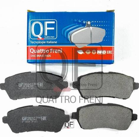 Quattro Freni QF502800 - Set placute frana,frana disc aaoparts.ro