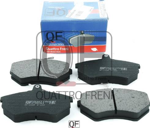 Quattro Freni QF60500196 - Set placute frana,frana disc aaoparts.ro
