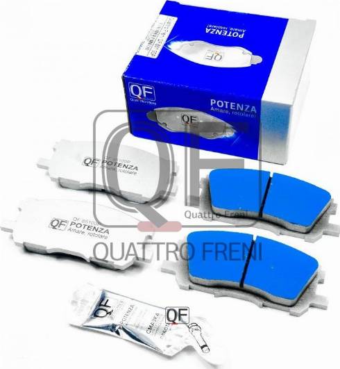 Quattro Freni QF85100P - Set placute frana,frana disc aaoparts.ro