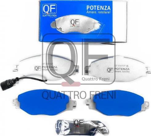 Quattro Freni QF85816P - Set placute frana,frana disc aaoparts.ro