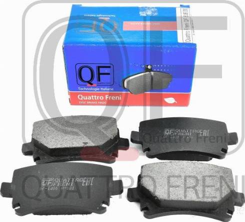 Quattro Freni QF80600 - Set placute frana,frana disc aaoparts.ro
