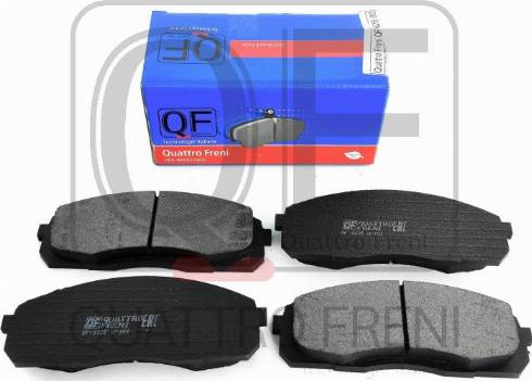 Quattro Freni QF82500 - Set placute frana,frana disc aaoparts.ro