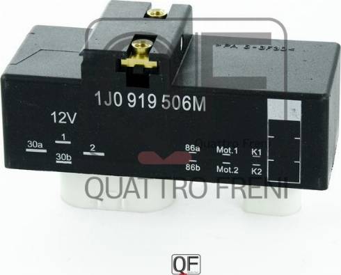 Quattro Freni QF25A00062 - Unitate comanda, ventilator electric (racire motor) aaoparts.ro