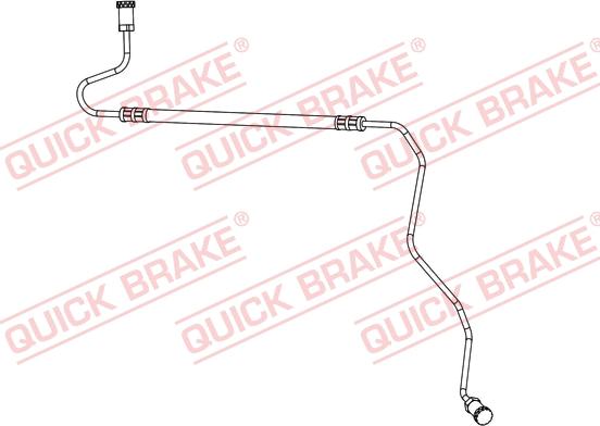 QUICK BRAKE 96.017 - Furtun frana aaoparts.ro