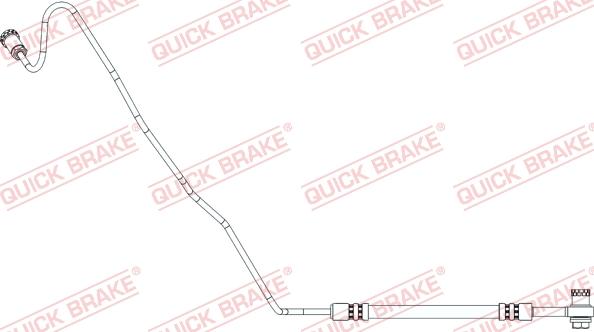QUICK BRAKE 96.020X - Furtun frana aaoparts.ro
