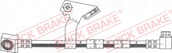 QUICK BRAKE 54.904 - Furtun frana aaoparts.ro