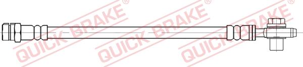 QUICK BRAKE 50.095X - Furtun frana aaoparts.ro