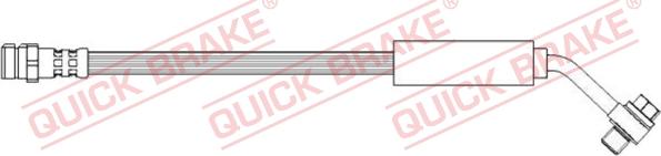 QUICK BRAKE 50.312X - Furtun frana aaoparts.ro
