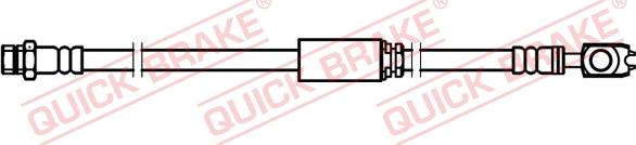 QUICK BRAKE 50.753X - Furtun frana aaoparts.ro