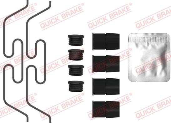 QUICK BRAKE 1090090 - Set accesorii, placute frana aaoparts.ro