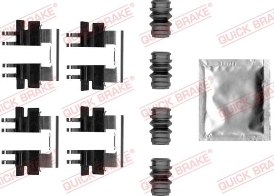 QUICK BRAKE 1090045 - Set accesorii, placute frana aaoparts.ro