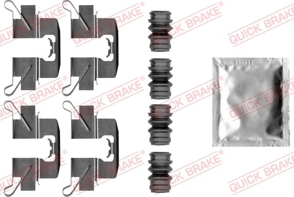 QUICK BRAKE 1090047 - Set accesorii, placute frana aaoparts.ro