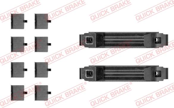 QUICK BRAKE 1090056 - Set accesorii, placute frana aaoparts.ro