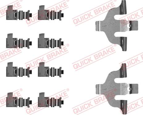 QUICK BRAKE 1090066 - Set accesorii, placute frana aaoparts.ro