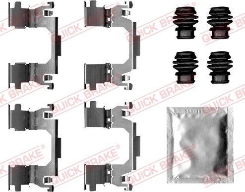 QUICK BRAKE 1090061 - Set accesorii, placute frana aaoparts.ro