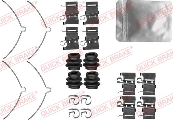 QUICK BRAKE 1090001 - Set accesorii, placute frana aaoparts.ro