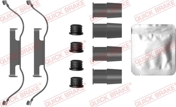 QUICK BRAKE 1090088 - Set accesorii, placute frana aaoparts.ro