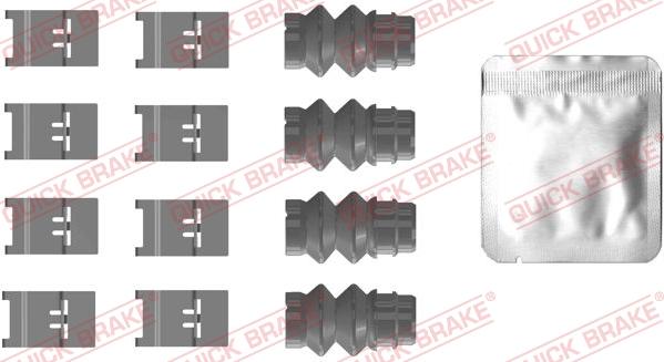 QUICK BRAKE 1090110 - Set accesorii, placute frana aaoparts.ro