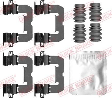 QUICK BRAKE 109-0188 - Set accesorii, placute frana aaoparts.ro