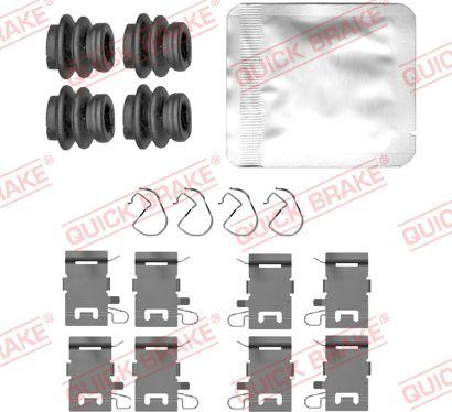 QUICK BRAKE 109-0183 - Set accesorii, placute frana aaoparts.ro