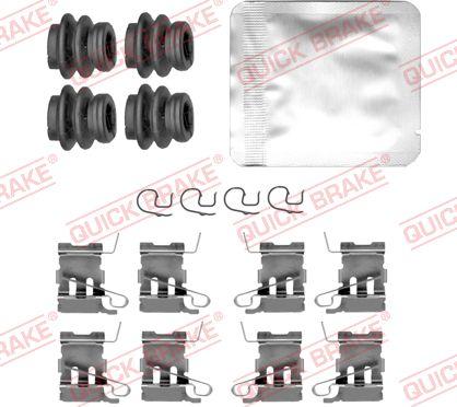 QUICK BRAKE 109-0182 - Set accesorii, placute frana aaoparts.ro