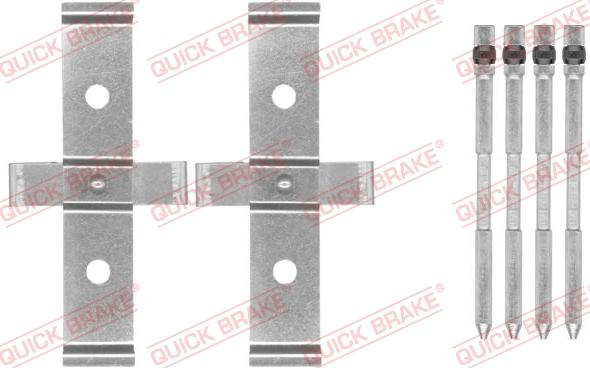 QUICK BRAKE 1091694 - Set accesorii, placute frana aaoparts.ro